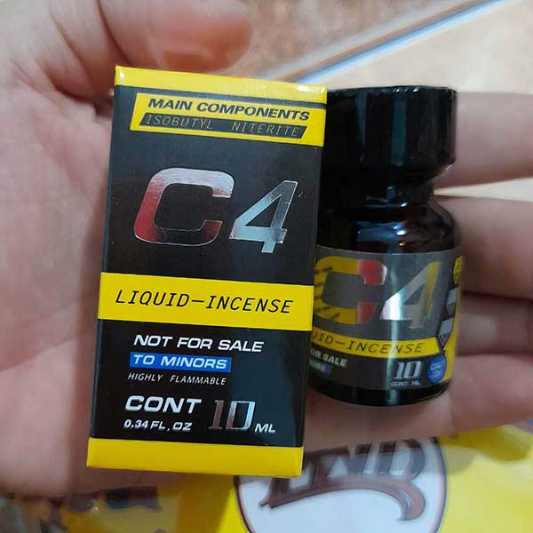 Popper C4 10ml vàng siêu nhẹ trải nghiệm đỉnh cao nhanh chóng