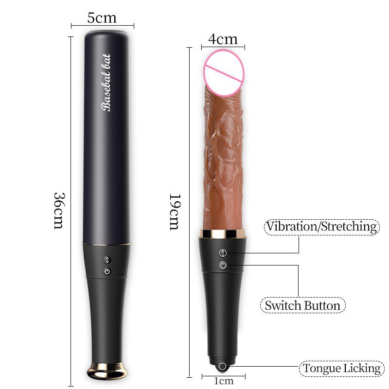 dương vật giả rung thụt liếm gậy bóng chày kích thích hấp dẫn