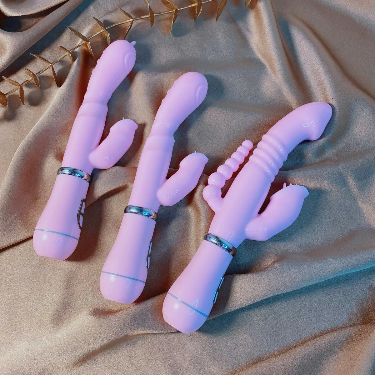 Massage điểm G rung siêu mềm mại kích thích cực mạnh