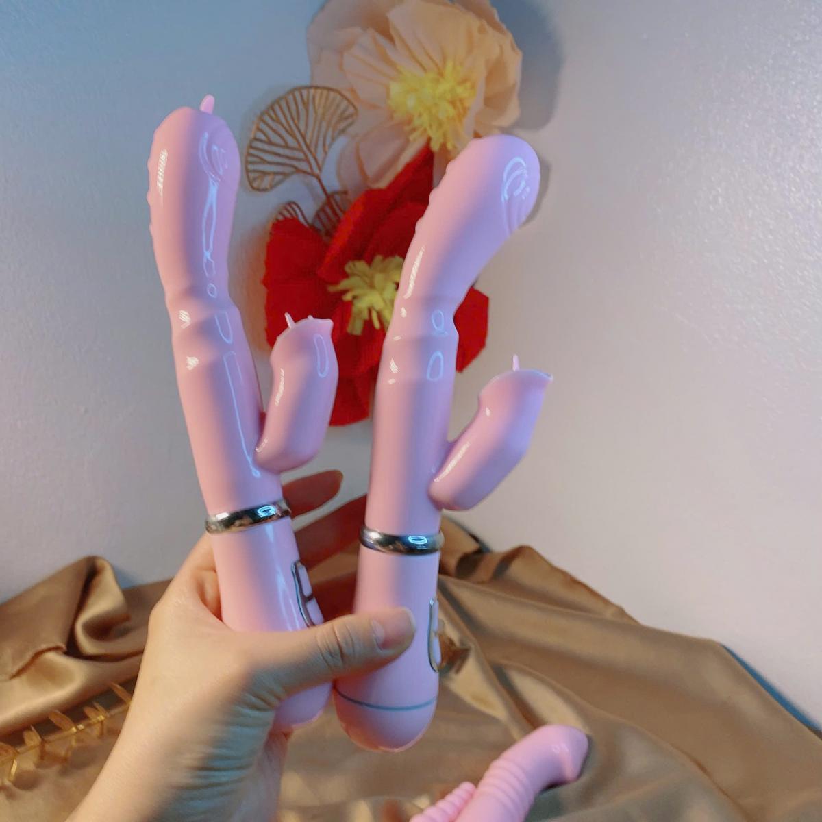  Shop bán Massage điểm G rung liếm siêu mềm mại giá tốt