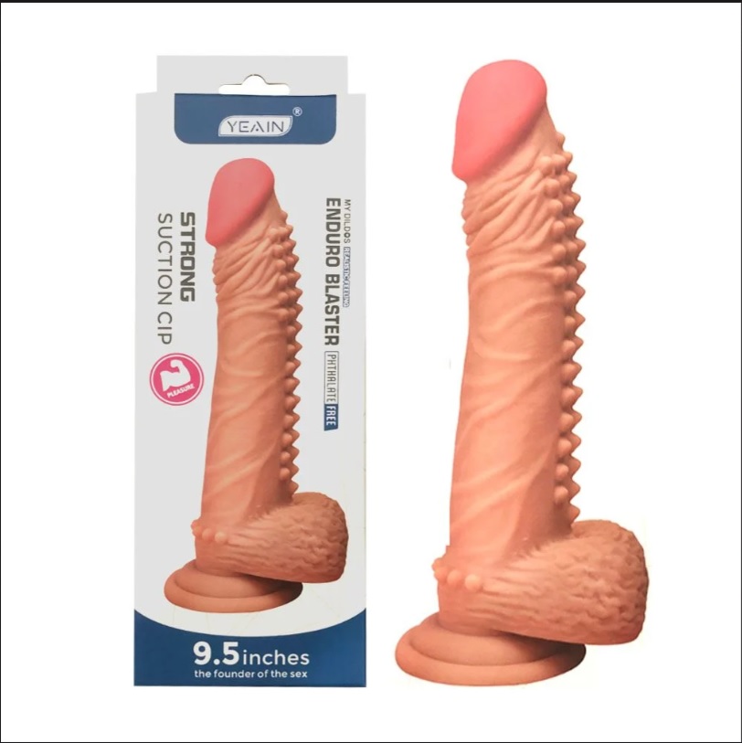 Dương vật giả gắn tường mềm mại viên bi kích thích mạnh mẽ