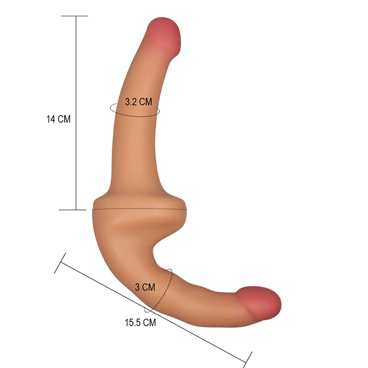 Cửa hàng bán Dương vật silicon Lovetoy hai đầu cho les hàng xách tay