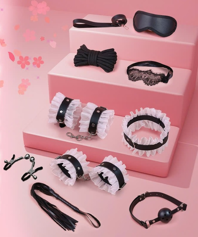 Trọn bộ BDSM 10 món cao cấp Kích thích đam mê an toàn