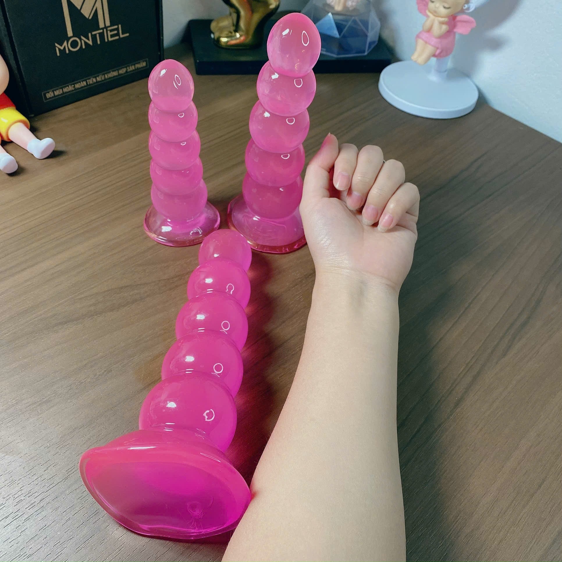 Plug hậu môn silicon mềm mại an toàn nhiều màu sắc đẹp