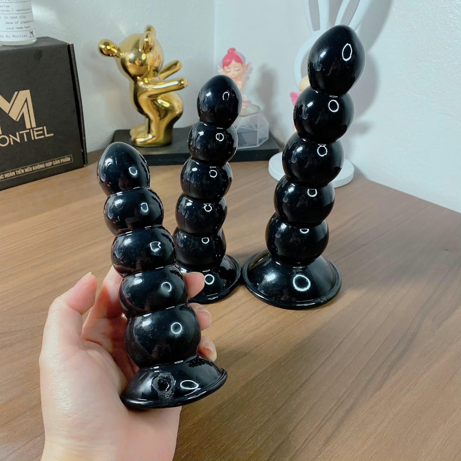 Plug hậu môn silicon mềm mại an toàn nhiều màu sắc đẹp