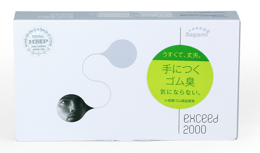 Bao cao su Sagami Exceed 2000 12s siêu mỏng an toàn giá tốt