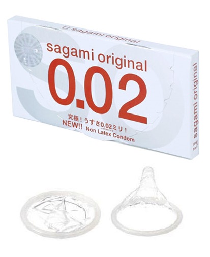 Sagami Original 0.02 2s Siêu Mỏng An Toàn Đêm Dài Đam Mê