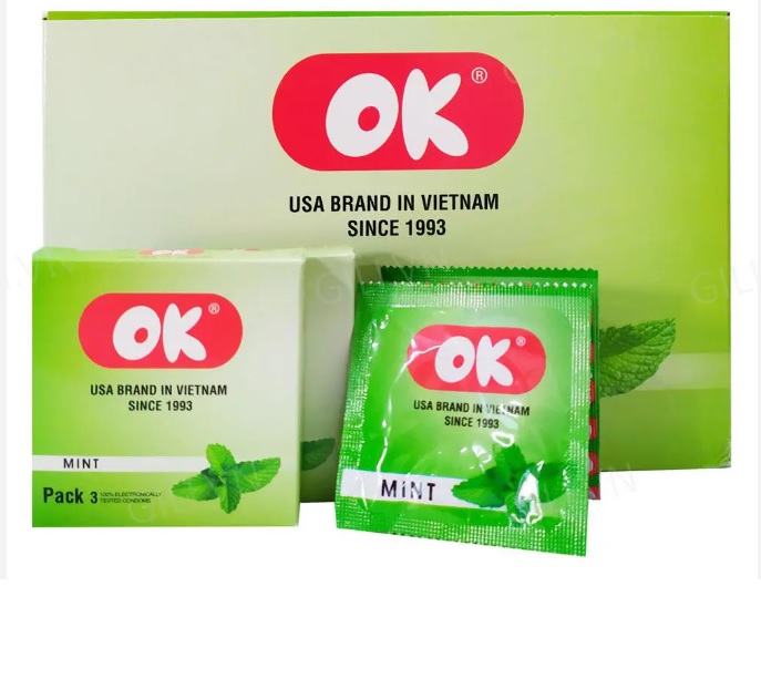 Bao cao su Ok an toàn chất lượng giá tốt tăng khoái cảm