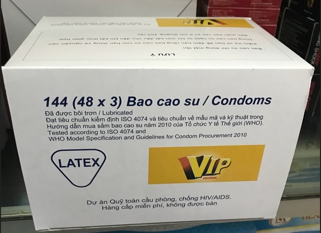  Phân phối Bao cao su Vip giá rẻ