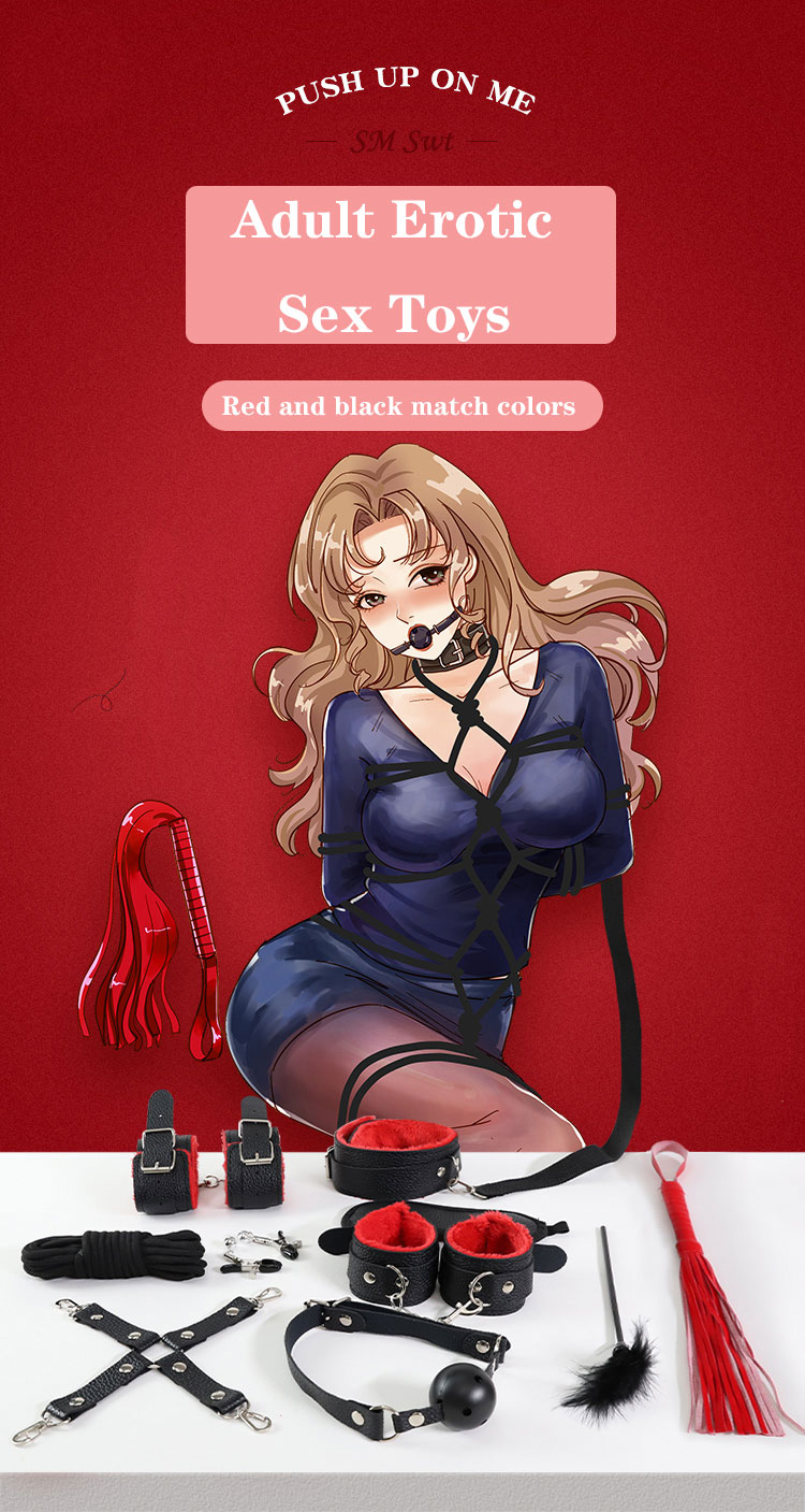 Mua Bộ Dụng Cụ BDSM JIUAI Dây Trói Roi Da 11 Món hàng xách tay
