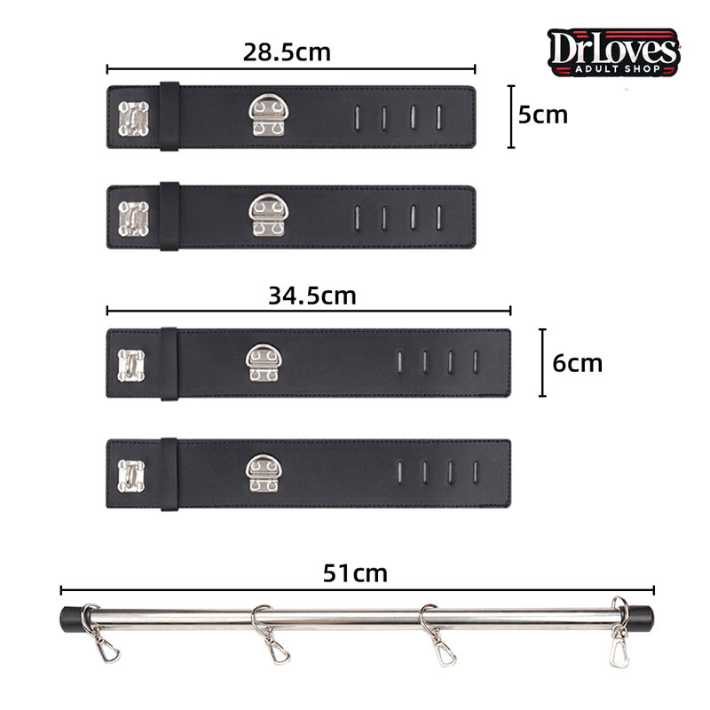 Bộ Dụng Cụ BDSM Trói Tay Chân Cao Cấp Kích Thích Mua Ngay