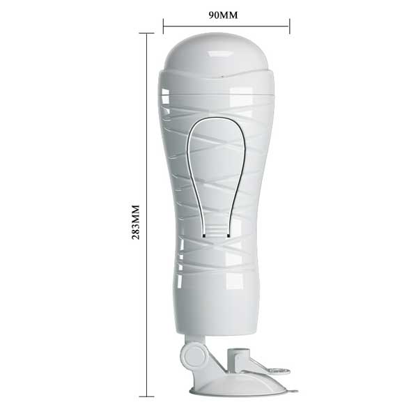 So sánh Âm Đạo Giả Dính Tường Crazy Bull White Flora Rung 12 Chế Độ chính hãng