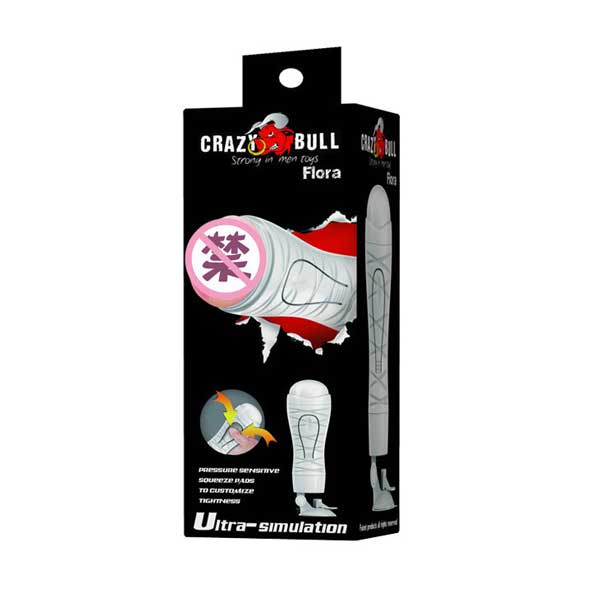  So sánh Âm Đạo Giả Dính Tường Crazy Bull White Flora Rung 12 Chế Độ chính hãng