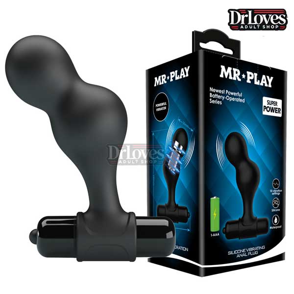 Nhập sỉ Nút Chặn Hậu Môn Mr Play Silicon 10 Tần Số Rung  giá tốt
