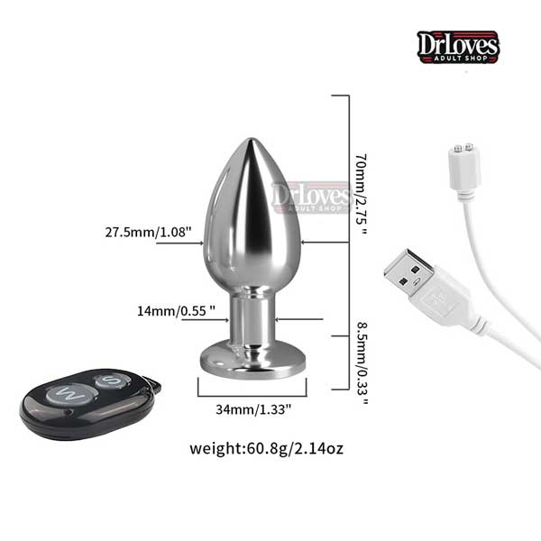 Phích Cắm Hậu Môn Rung Kích Thích Tình Dục Mạnh Mẽ