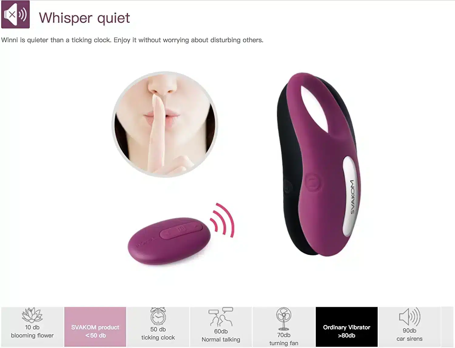  Shop bán Vòng rung Svakom Wini điều khiển từ xa – tăng khoái cảm mới nhất