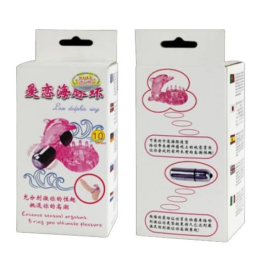  Sỉ Vòng Rung Cá Heo Baile – Tăng Khoái Cảm – 10 Chế Độ Rung loại tốt