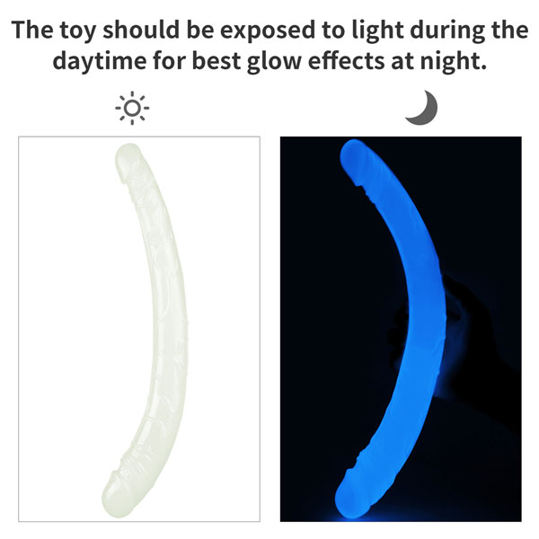 Cung cấp Dương Vật Giả 2 Đầu LoveToy Lumino Play Dạ Quang hàng xách tay