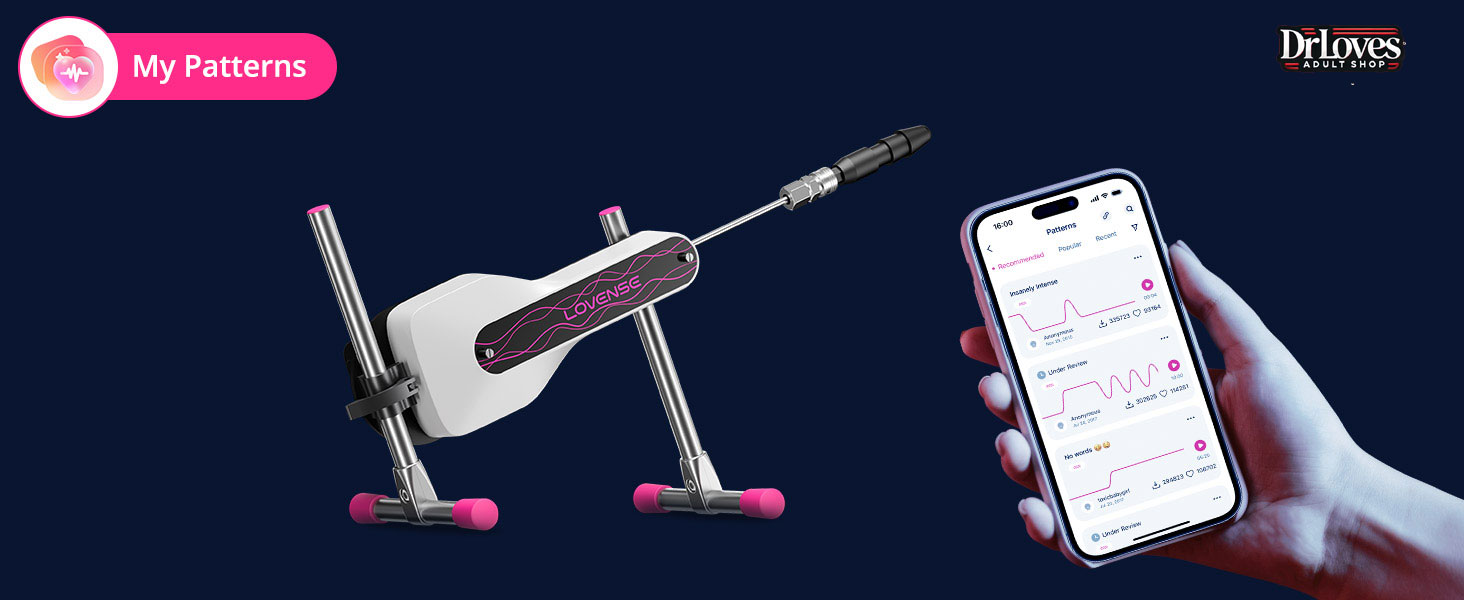 Súng Lovense Mini Machine cao cấp điều khiển app rung thụt mạnh