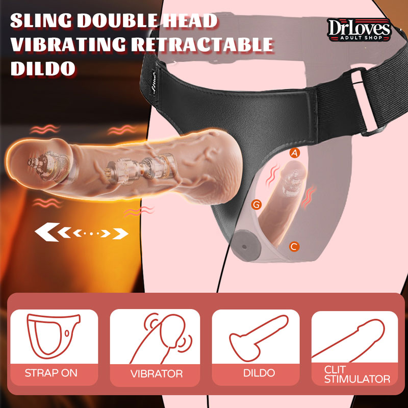  Mua Dương Vật Giả 2 Đầu Yeain Có Đai Đeo – Có Rung giá rẻ