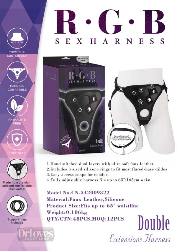 Nơi bán Đai Đeo Dương Vật RGB Double Extensions Harness  chính hãng