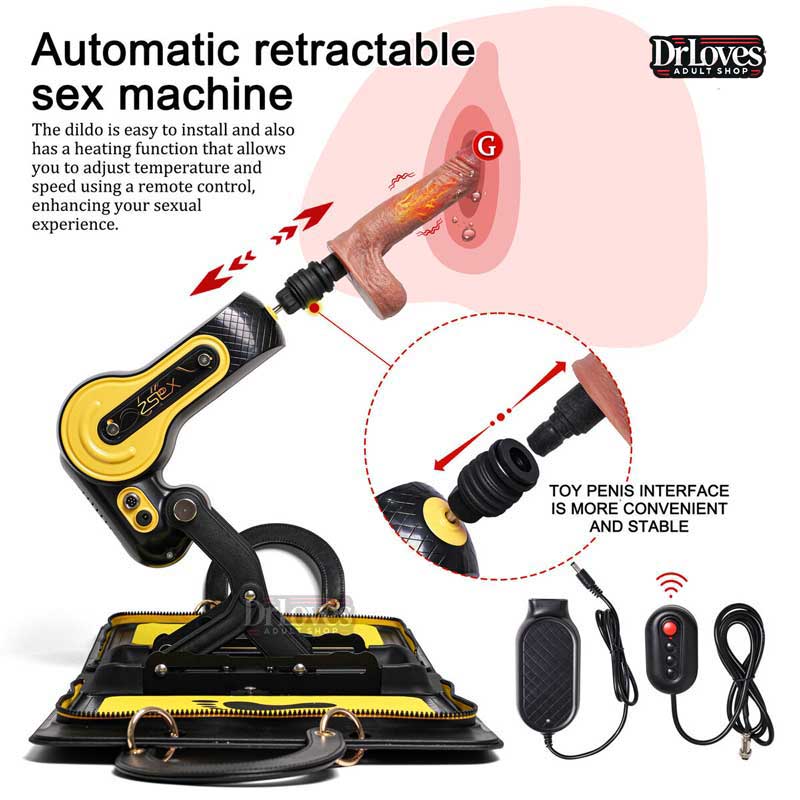 Súng Máy ZSex X8-B Rung Thụt Ngụy Trang - Mạnh Mẽ, Đa Chế Độ