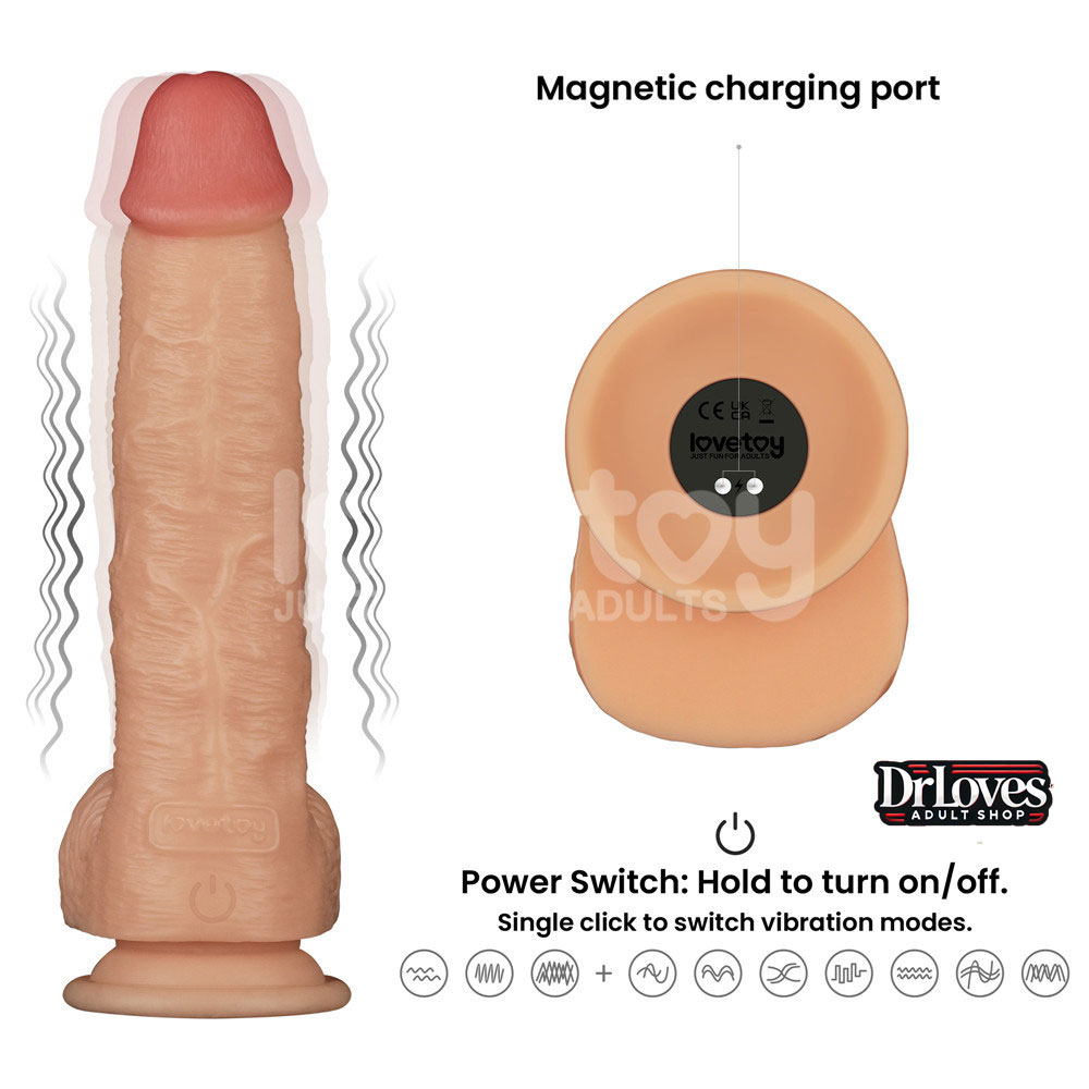  Địa chỉ bán Dương Vật Giả Lovetoy 9.5 inch Power Basic Có Rung chính hãng