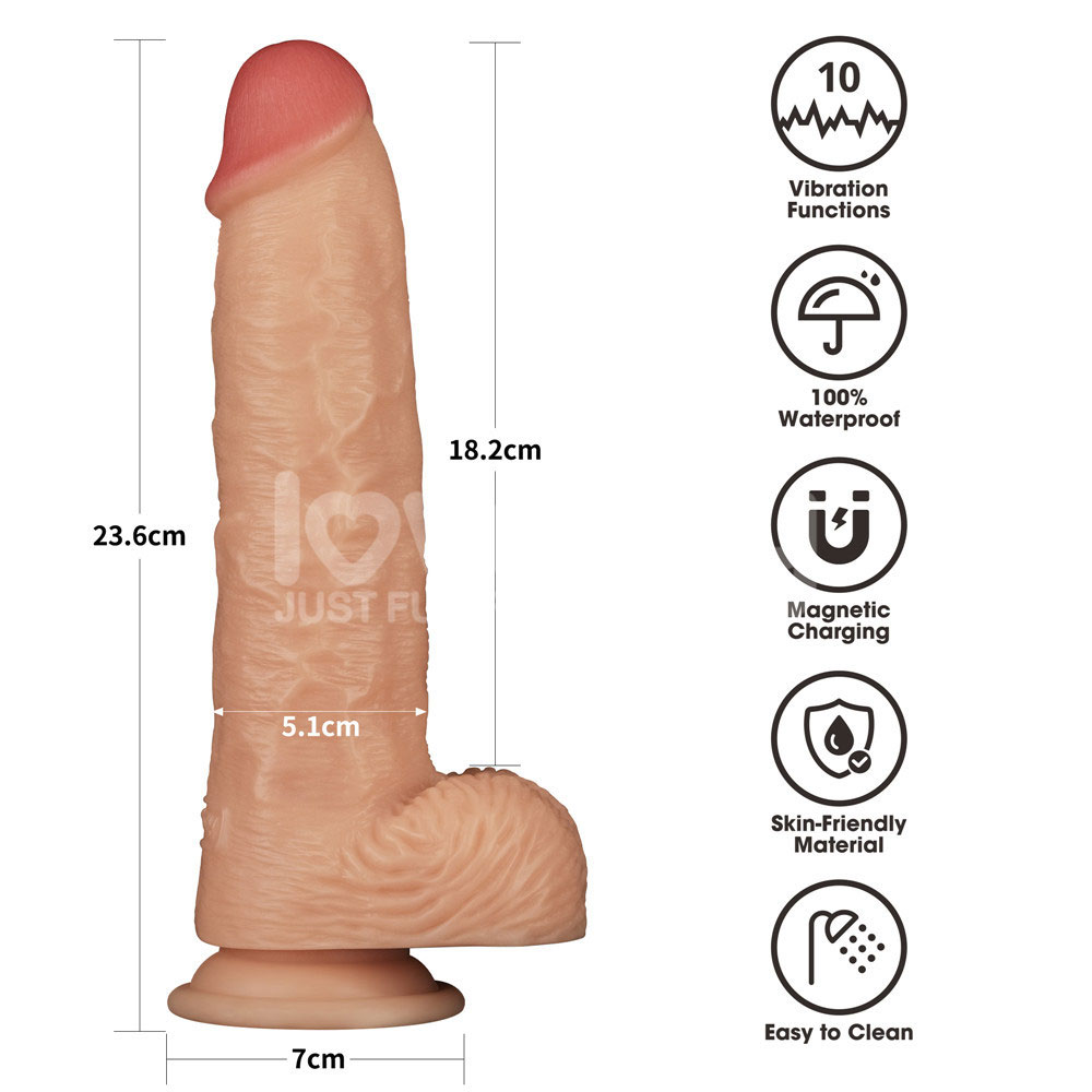  Địa chỉ bán Dương Vật Giả Lovetoy 9.5 inch Power Basic Có Rung chính hãng
