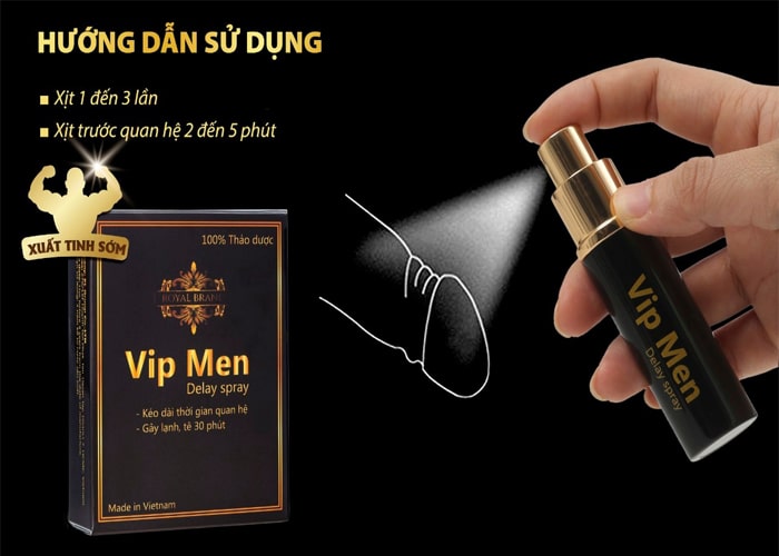  Kho sỉ Chai Xịt Vip Men – Kéo Dài Thời Gian Chính Hãng VN hàng xách tay