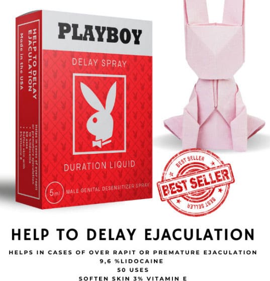  Sỉ Chai Xịt Playboy Đỏ – chống xuất tinh – chai 5ml nhập khẩu