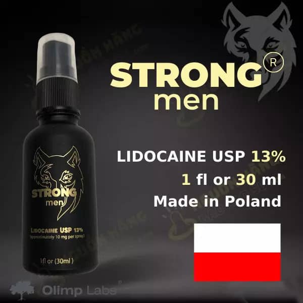  Thông tin Chai xịt Balan Strong Men – Kéo dài thời gian – Chai 30ml nhập khẩu