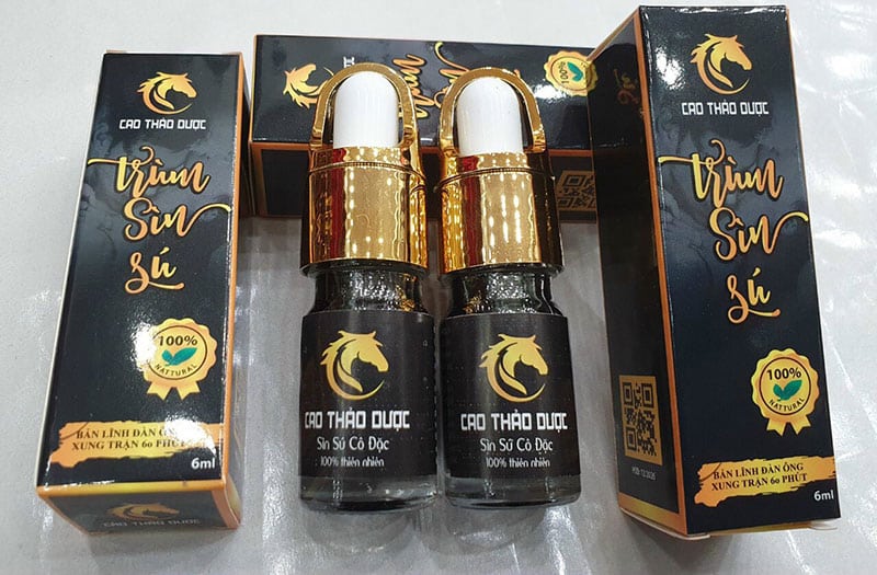 Cao thảo dược Trùm Sìn Sú kéo dài thời gian quan hệ an toàn không kích ứng
