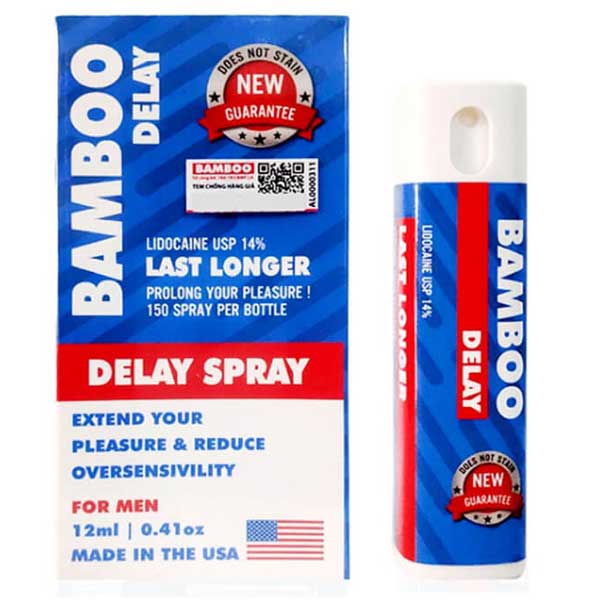  Địa chỉ bán Xịt Chống Xuất Tinh Sớm BAMBOO DELAY SPRAY USA Chai 12ml hàng xách tay