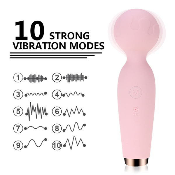 Chày Rung Mini LiLo 10 Chế Độ Cao Cấp Giúp Thư Giãn Tối Ưu