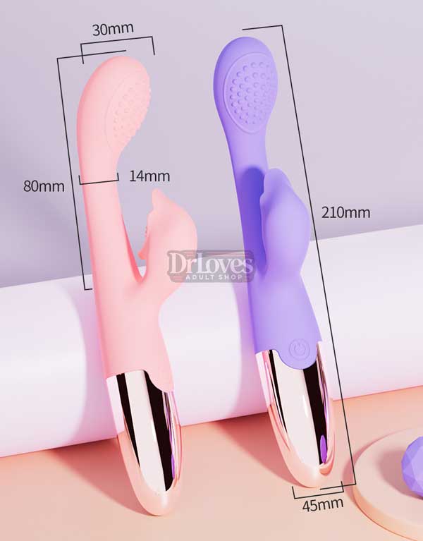 Máy Rung Âm Đạo Rebecca 10 Chế Độ Kích Thích Điểm G Mạnh Mẽ