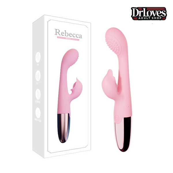 Máy Rung Âm Đạo Rebecca 10 Chế Độ Kích Thích Điểm G Mạnh Mẽ