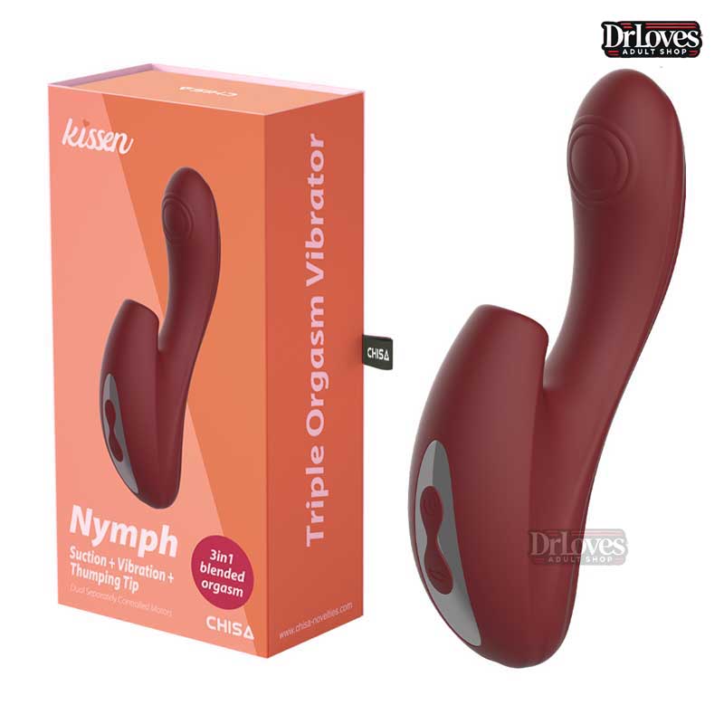 Máy Rung Kissen Nymph Rung Hút 3in1 Kích Thích