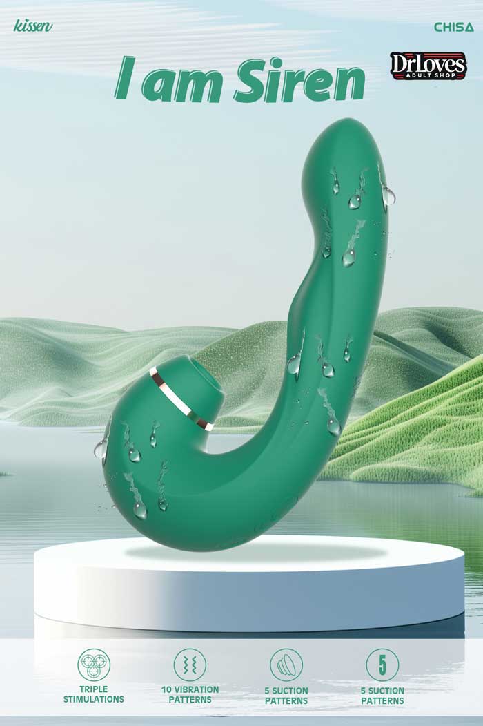  Mua Máy Rung Kích Thích Kissen Siren 3in1 Rung + Thụt + Hút tốt nhất