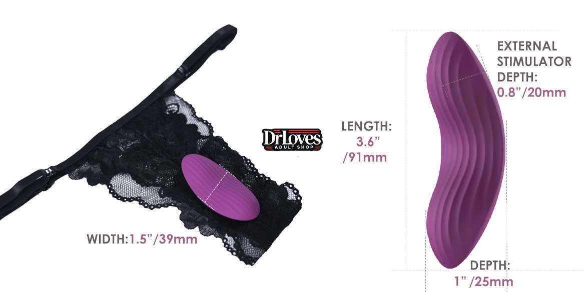 Máy Rung Svakom Edeny Điều Khiển App Silicone Mềm Mại
