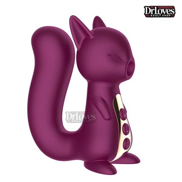 Máy Rung Âm Đạo Con Chồn Rung Hút Tỏa Nhiệt