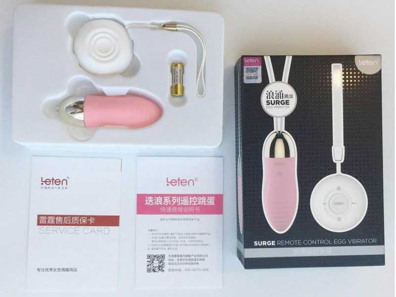 Trứng Rung Leten Điều Khiển Từ Xa Sạc Pin Kích Thích Tình Yêu