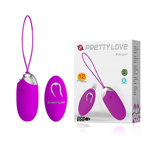  Bảng giá Trứng Rung Pretty Love Berger Trơn 12 Chế Độ Rung – Điều Khiển Remote loại tốt