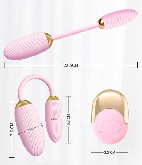  Đánh giá Trứng Rung Tình Yêu Ankni – Rung 2 Đầu Điều Khiển Remote hàng xách tay