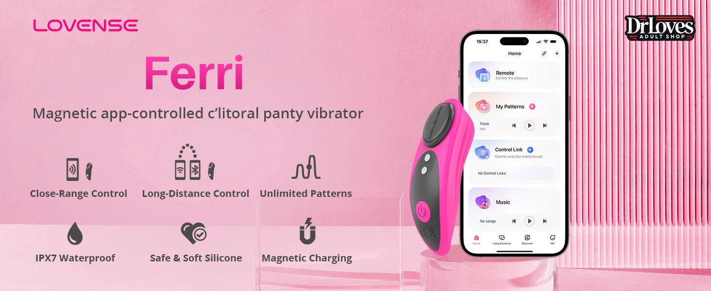 Cung cấp Máy Rung Lovense Ferri Gắn Quần Chip Kết Nối App mới nhất