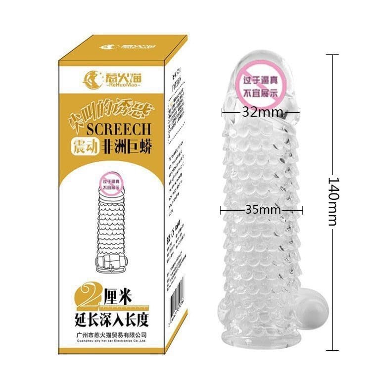  Kho sỉ Bao Cao Su Đôn Đên SCREECH Vảy Cá Có Rung hàng mới về