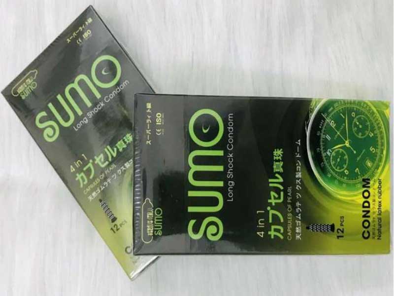  Nhập sỉ Bao cao su Sumo 4in1 – Gai Gân Kéo Dài Thời Gian mới nhất