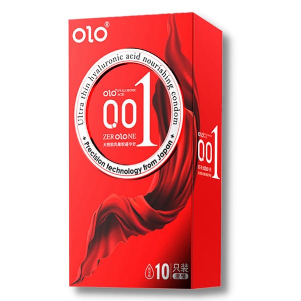  Đại lý Bao cao su OLO Thin 001 Square Red gai nổi đặc biệt siêu mỏng giá sỉ