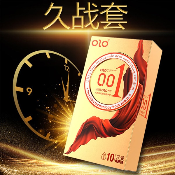  Review Bao cao su OLO Red Thin 001 Square Gold siêu mỏng gai nổi bó sát hàng mới về
