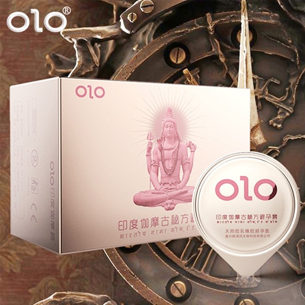 Bao cao su OLO India Gamma Delay gân gai mỏng kéo dài quan hệ