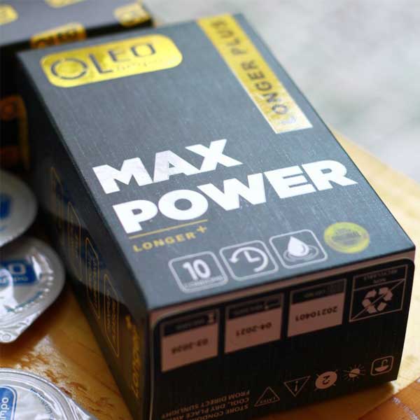 Sỉ Bao cao su Oleo Lampo Max Power Gai Nổi – Chống Xuất Tinh loại tốt